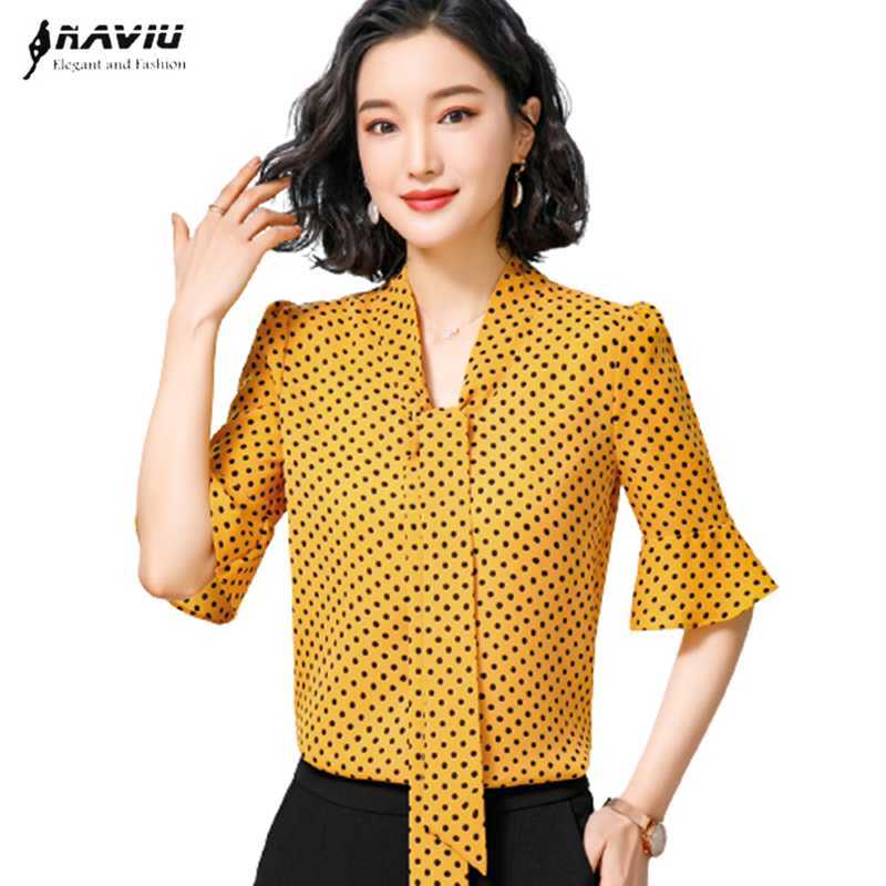 Arrival Women Tops Casual Long Sleeves Blouses Spring Summer Chiffon Polka Dots Shirt 210604, White
Arrival Women Tops Casual Long Sleeves Blouses Spring Summer Chiffon Polka Dots Shirt 210604, White