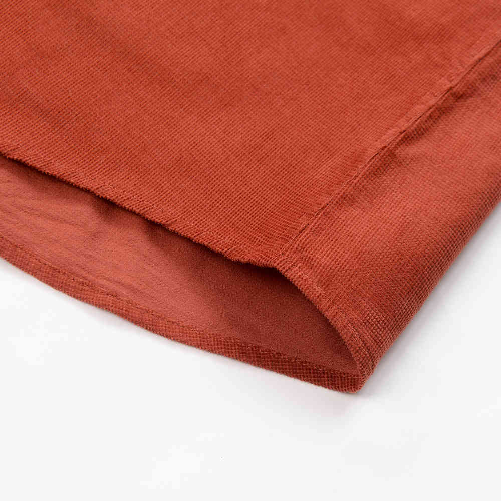 Casual Mens Corduroy Shirt Pure Cotton Long Sleeve Brown Thick Winter XXL Regular Fit New Model Male Button Down 210410