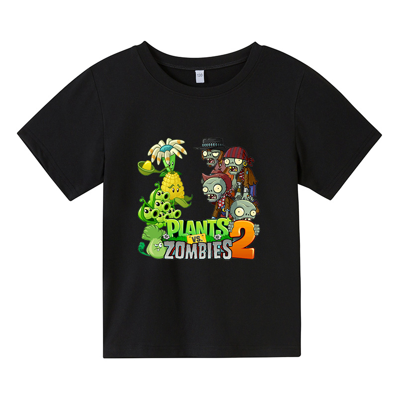 Kids Summer Tops Children Plants Vs Zombies Print Funny Girls/Boys T-Shirts Short Sleeve Clothes Game Baby Tee shirt, Red
Kids Summer Tops Children Plants Vs Zombies Print Funny Girls/Boys T-Shirts Short Sleeve Clothes Game Baby Tee shirt, Red