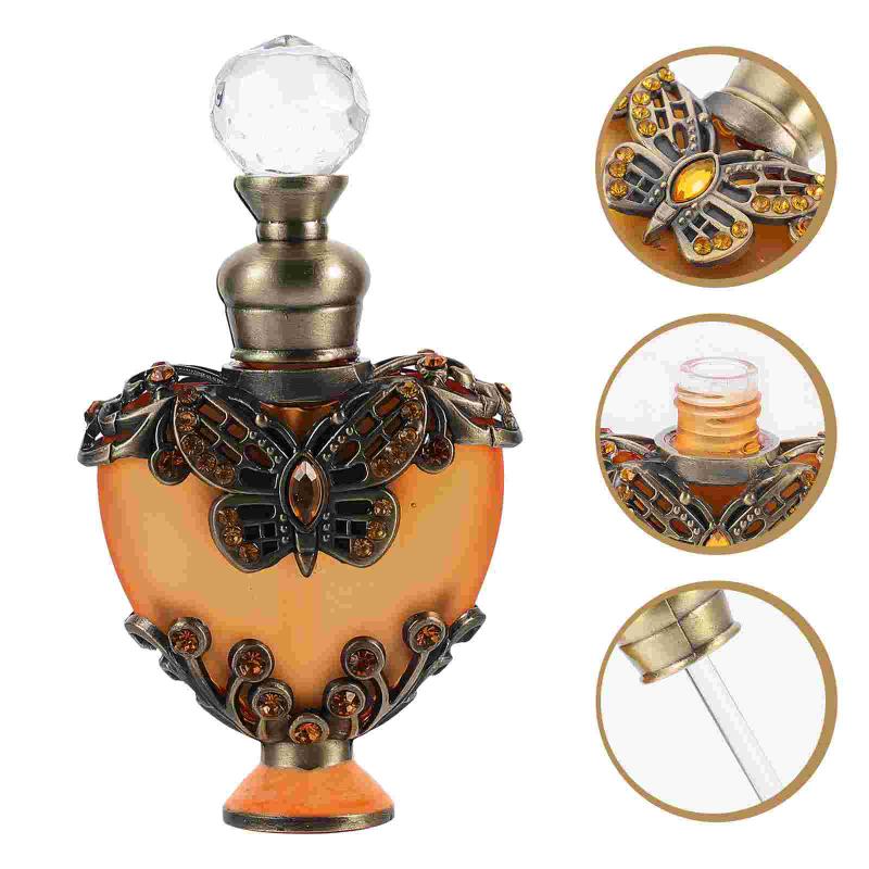 Storage Bottles & Jars Exquisite Heart Essential Oil Drip Bottle Hollow Engraving Perfume
Storage Bottles & Jars Exquisite Heart Essential Oil Drip Bottle Hollow Engraving Perfume