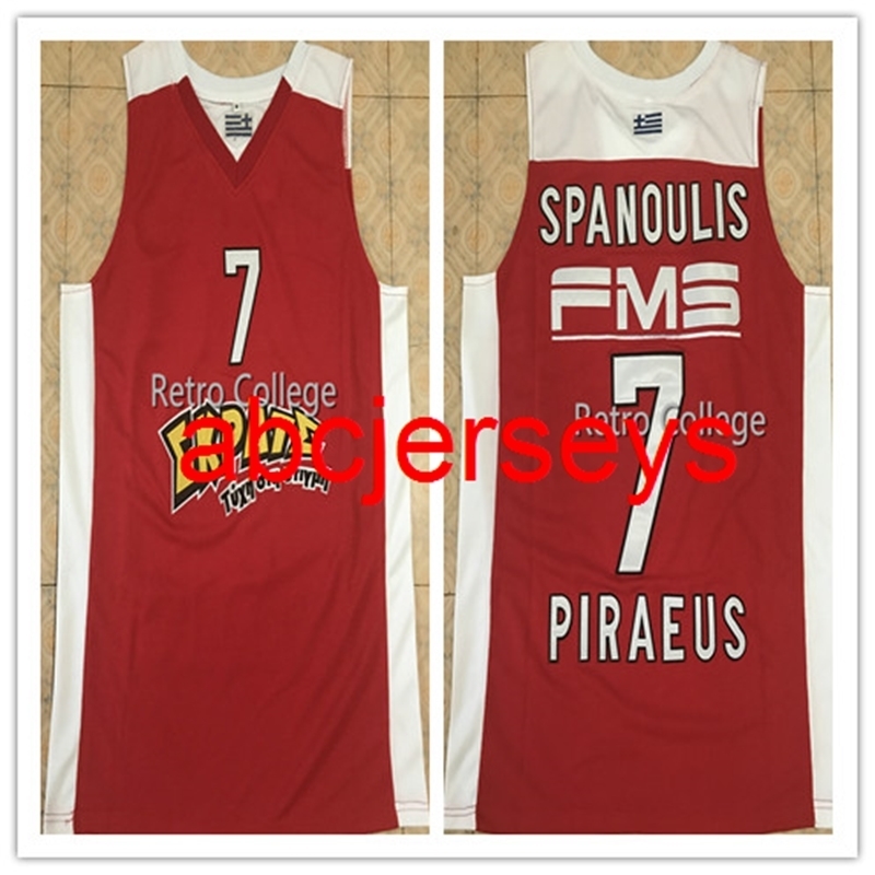 7 Vassilis Spanoulis Piraeus red Basketball Jersey Stitched Custom Any Number Name Ncaa XS-6XL
7 Vassilis Spanoulis Piraeus red Basketball Jersey Stitched Custom Any Number Name Ncaa XS-6XL