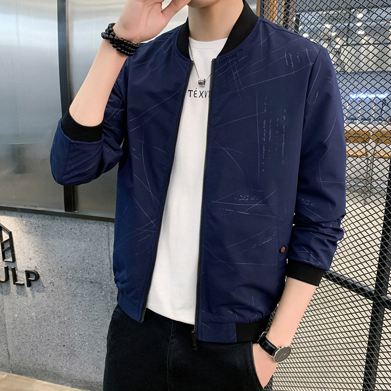 2021 coat running volume stand collar spring and trend cloth casual autumn et men's baseball suit, Black;brown
2021 coat running volume stand collar spring and trend cloth casual autumn et men's baseball suit, Black;brown