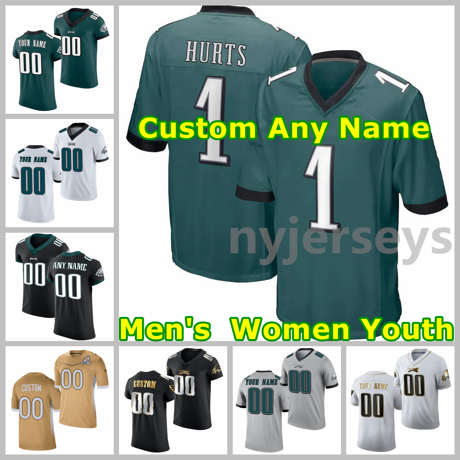 2021 Eagles American Football Jerseys DeVonta 6 Smith Jersey Jalen 1 Hurts Miles 26 Sanders Fletcher 91 Cox Zach 86 Ertz Jason 62 Kelce Carson 11 Wentz Custom Stitched, As photo 
2021 Eagles American Football Jerseys DeVonta 6 Smith Jersey Jalen 1 Hurts Miles 26 Sanders Fletcher 91 Cox Zach 86 Ertz Jason 62 Kelce Carson 11 Wentz Custom Stitched, As photo