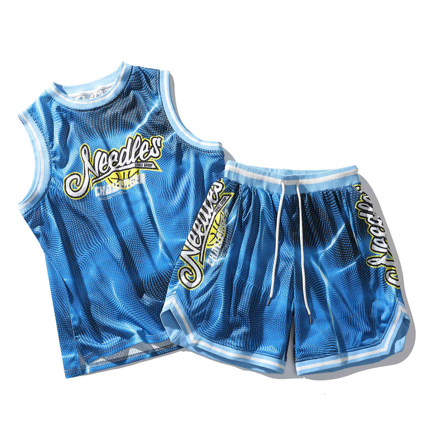 tracksuit sport suit summer fashion brand loose basketball pants shorts street casual sports men's two piece, Gray
tracksuit sport suit summer fashion brand loose basketball pants shorts street casual sports men's two piece, Gray