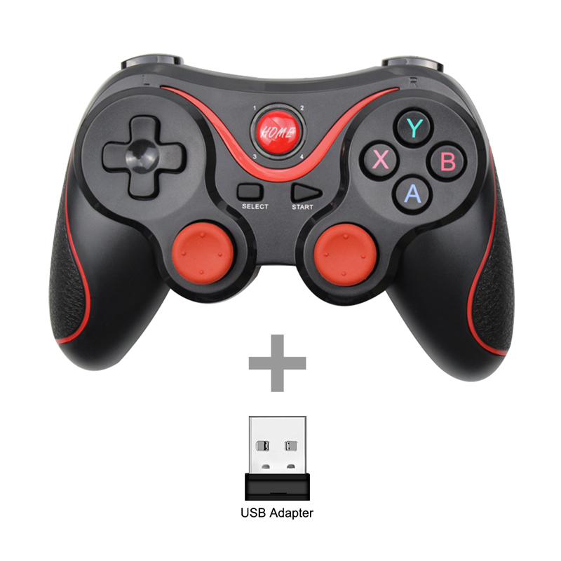 Game Controller Wireless Terios T3/X3 For PS3/Android Smartphone Tablet PC With Remote Bluetooth-compatible + TV Box Holder T3