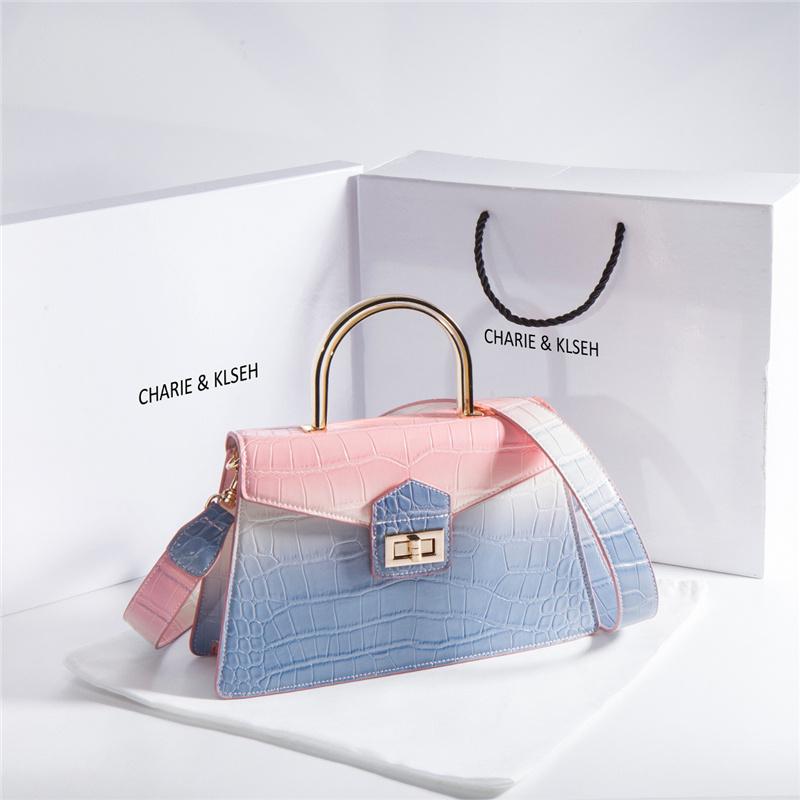 Evening Bags High Quality PU Women Shell Bag 2021 Trend All Match Alligator Single Shoulder Designer Purses And Handbags Cc
Evening Bags High Quality PU Women Shell Bag 2021 Trend All Match Alligator Single Shoulder Designer Purses And Handbags Cc