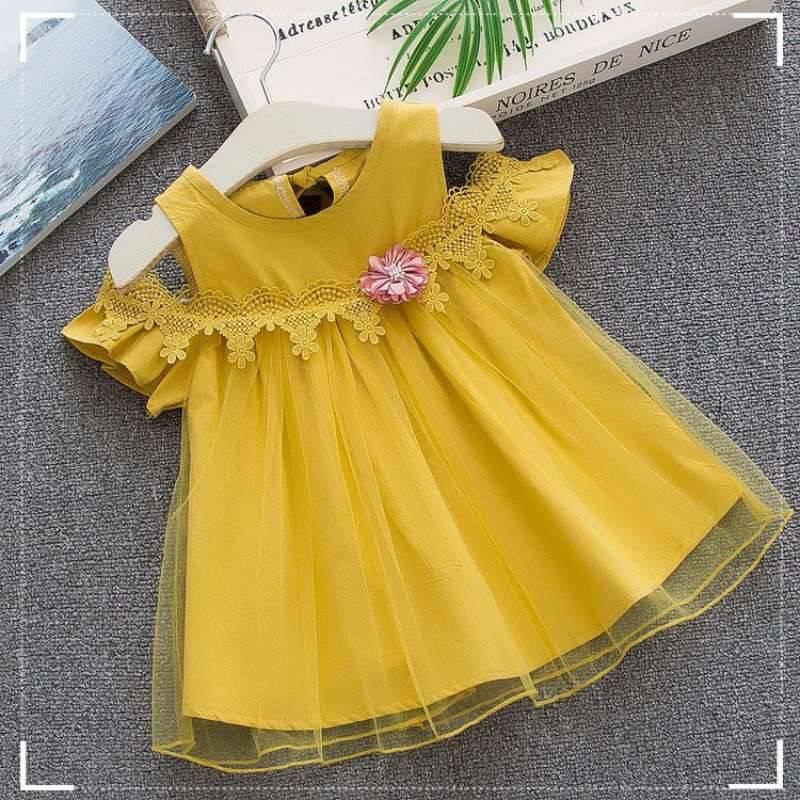 Girl's Dresses Girl Dress 2021 Baby Flower Birthday Born Cotton Mesh Summer Clothes Kids, Red;yellow
Girl's Dresses Girl Dress 2021 Baby Flower Birthday Born Cotton Mesh Summer Clothes Kids, Red;yellow