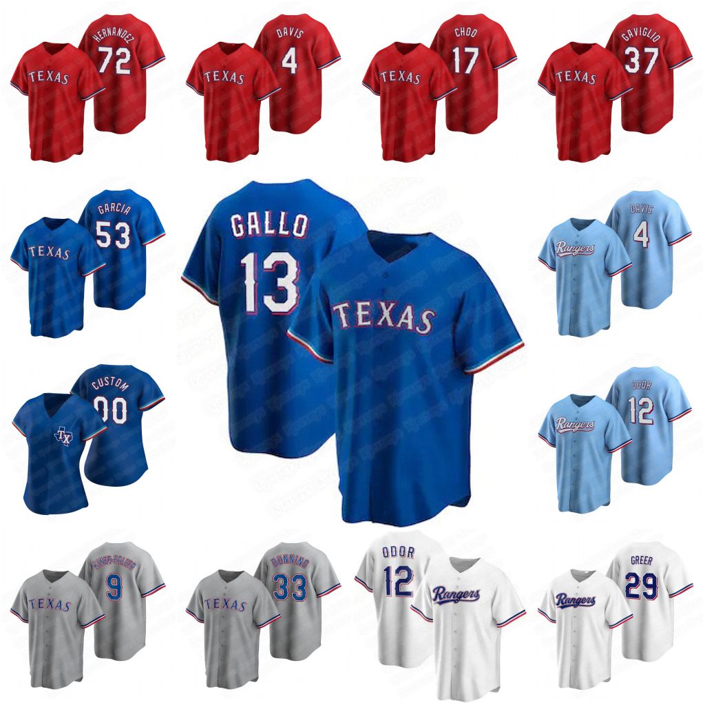 Rangers Joey Gallo Jersey Texas Kris Davis Shin Soo Choo nolan ryan rusty greer Leody Taveras Isiah Kiner-Falefa Sherten Apostel Danny Santa, Blue;black
Rangers Joey Gallo Jersey Texas Kris Davis Shin Soo Choo nolan ryan rusty greer Leody Taveras Isiah Kiner-Falefa Sherten Apostel Danny Santa, Blue;black