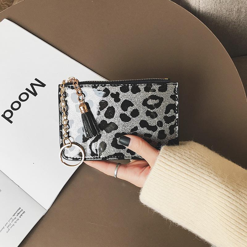 Card Holders Women's Stylish Leopard Print Wallet With Folded Sequins Change And Bag, C2
Card Holders Women's Stylish Leopard Print Wallet With Folded Sequins Change And Bag, C2