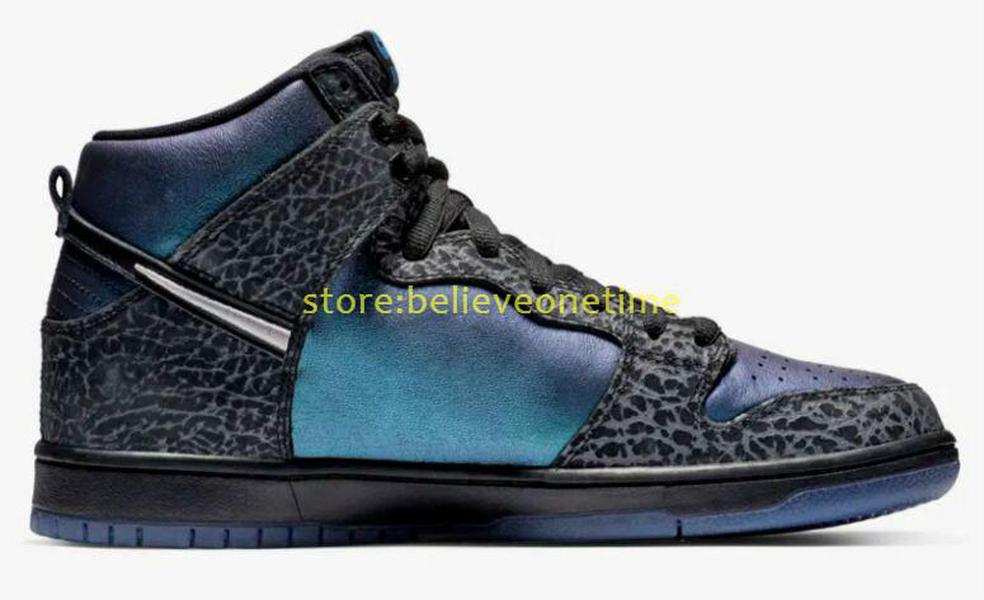 2021 Best Quality SB Dunk High 420 Skunks CW9971-500 Mens Women Basketball Shoe…