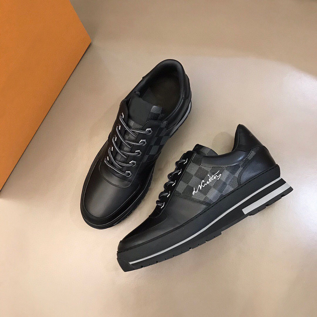 Mens Fashion Casual Skateboarding Classic Flat Shoes Male Genuine Leather Brand Designer Tennis Trainers Sneakers Size 38-44, Black
Mens Fashion Casual Skateboarding Classic Flat Shoes Male Genuine Leather Brand Designer Tennis Trainers Sneakers Size 38-44, Black
