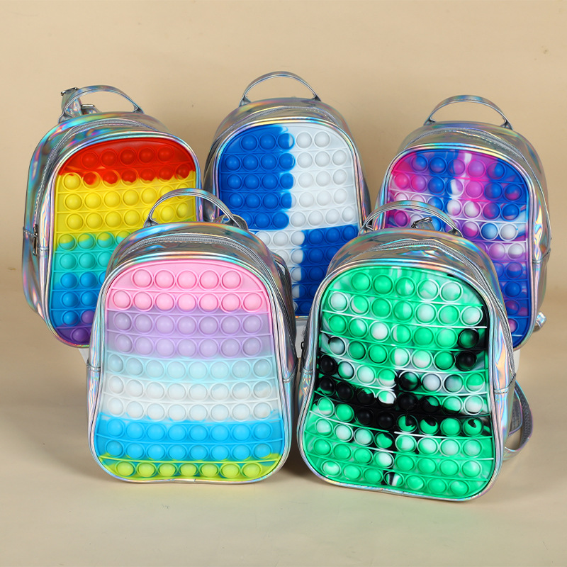 24*20CM Fidget Backpack Toys Adult Sports Student Backpacks Rainbow Tie Dye Push Sensory Bubble Bag Simple Dimple Fidgets Stress Reliever Christmas Kids Gifts
24*20CM Fidget Backpack Toys Adult Sports Student Backpacks Rainbow Tie Dye Push Sensory Bubble Bag Simple Dimple Fidgets Stress Reliever Christmas Kids Gifts