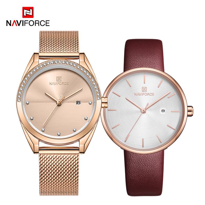 Wristwatches NAVIFORCE Watches For Women Ladies Quartz Wrist Watch Female Simple Waterproof Clock Girl Bracelet Relogio Feminin, Sw rgwbe
Wristwatches NAVIFORCE Watches For Women Ladies Quartz Wrist Watch Female Simple Waterproof Clock Girl Bracelet Relogio Feminin, Sw rgwbe