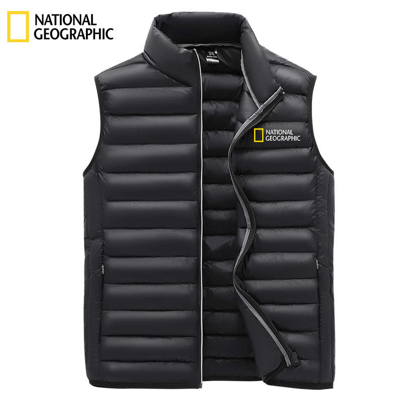 2021 New Brand National Geographic Fall Winter Jaet Mens Stand Collar Vest Mens Zipper Mens Jaet Sleeveless Casual Vest
2021 New Brand National Geographic Fall Winter Jaet Mens Stand Collar Vest Mens Zipper Mens Jaet Sleeveless Casual Vest