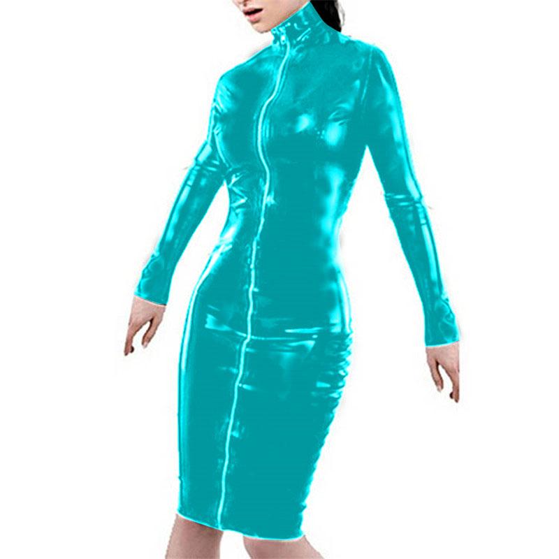 Casual Dresses Sexy High Neck Zipper Front Midi Dress Long Sleeve Faux Leather Bodycon Party Club Summer Pencil Plus Size 7XL, Light gold
Casual Dresses Sexy High Neck Zipper Front Midi Dress Long Sleeve Faux Leather Bodycon Party Club Summer Pencil Plus Size 7XL, Light gold