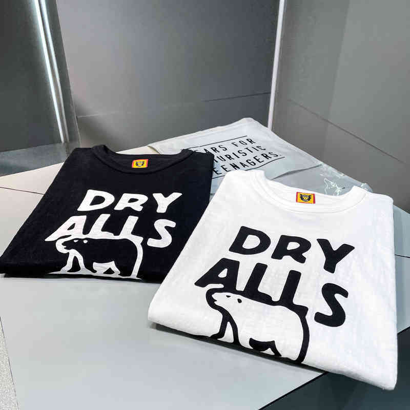 Human Made Polar Nigo Bear Couple Short Sleeve Men's New Fashion Cylinder Slub Cotton T-shirt Women's Yue YUE, Black
Human Made Polar Nigo Bear Couple Short Sleeve Men's New Fashion Cylinder Slub Cotton T-shirt Women's Yue YUE, Black