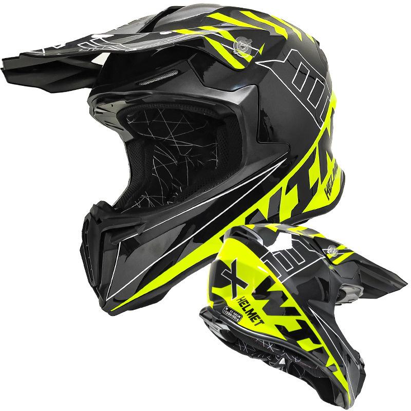 Motorcycle Helmets 2 Gifts Full Face Off-road Motocross Helmet Racing Motorbike Dirt Bike Capacete Moto, B23
Motorcycle Helmets 2 Gifts Full Face Off-road Motocross Helmet Racing Motorbike Dirt Bike Capacete Moto, B23