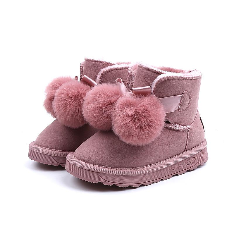 Boots 2021 Children' Snow Frosted Leather Middle And Large Boys Girls Plus Velvet Thick Warm Short Non-slip, Black;grey
Boots 2021 Children' Snow Frosted Leather Middle And Large Boys Girls Plus Velvet Thick Warm Short Non-slip, Black;grey
