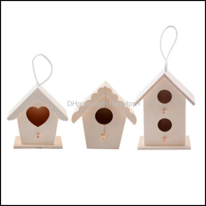 Supplies Home & Garden9*9Cm Small Wooden Bird House Outdoor Nesting Box Garden Yard Hanging Decoration Nest Pet Aessories Cages Drop Deliver
Supplies Home & Garden9*9Cm Small Wooden Bird House Outdoor Nesting Box Garden Yard Hanging Decoration Nest Pet Aessories Cages Drop Deliver