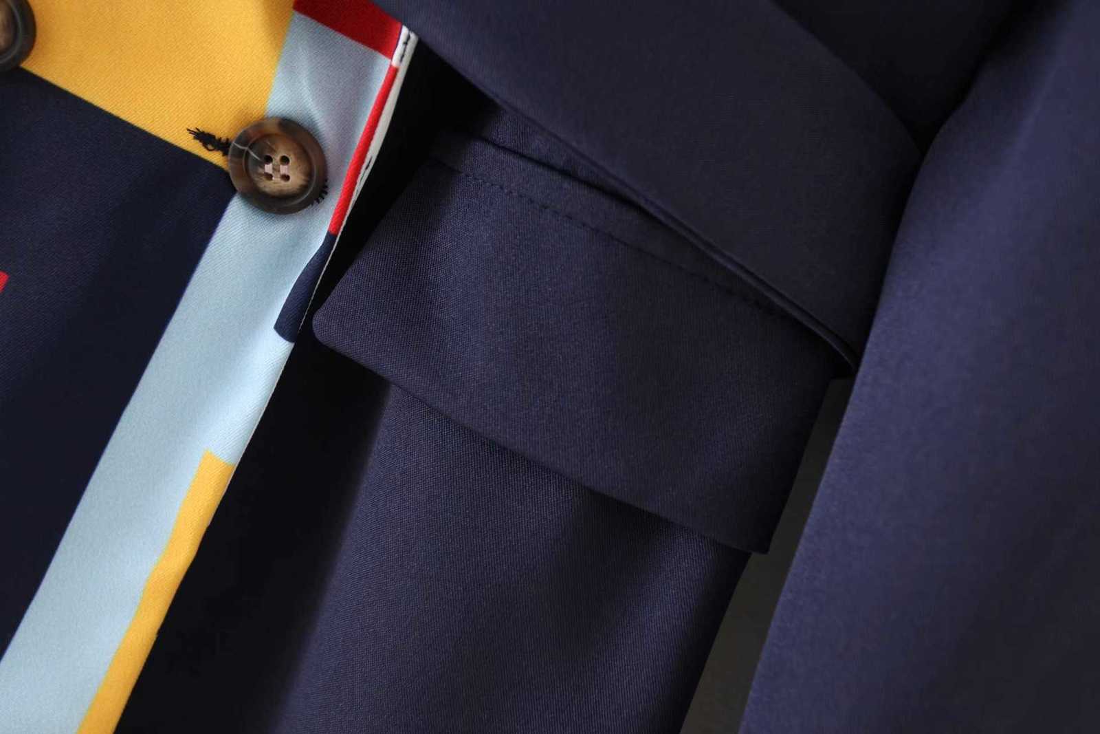 [EWQ] Autumn Sweet Blazer Women Jacket Patchwork Lace-up Ladies Suit Korean Style Contrast Stripes Office Coat 210930