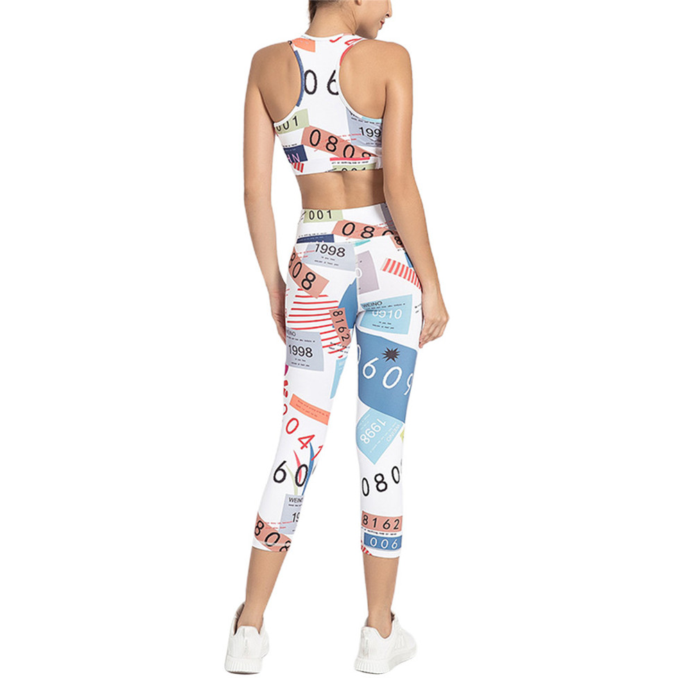 Women' suit Melody Fitness Set Plus Size Leggins Push Up Sport Set Women Running Wear Stretch Tight-Fitting Printed Cropped Trousers, 2060bf2061pf
Women' suit Melody Fitness Set Plus Size Leggins Push Up Sport Set Women Running Wear Stretch Tight-Fitting Printed Cropped Trousers, 2060bf2061pf