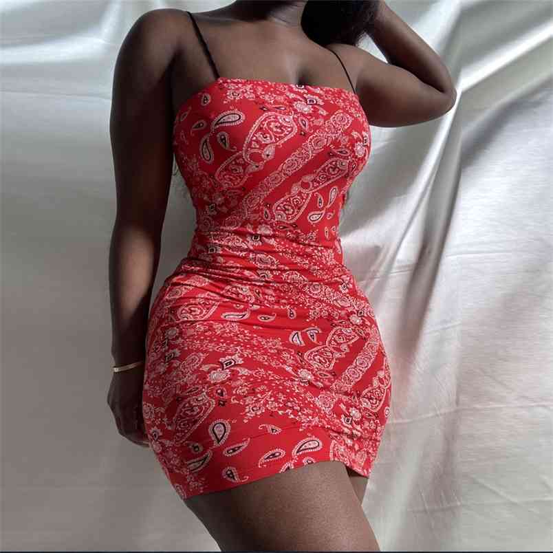 Paisley Bandanna Print Spaghetti Strap Dress Summer Clothes for Women Streetwear Y2K Outfits Sexy Wrap Chest Skinny Mini 210508, Pink
Paisley Bandanna Print Spaghetti Strap Dress Summer Clothes for Women Streetwear Y2K Outfits Sexy Wrap Chest Skinny Mini 210508, Pink