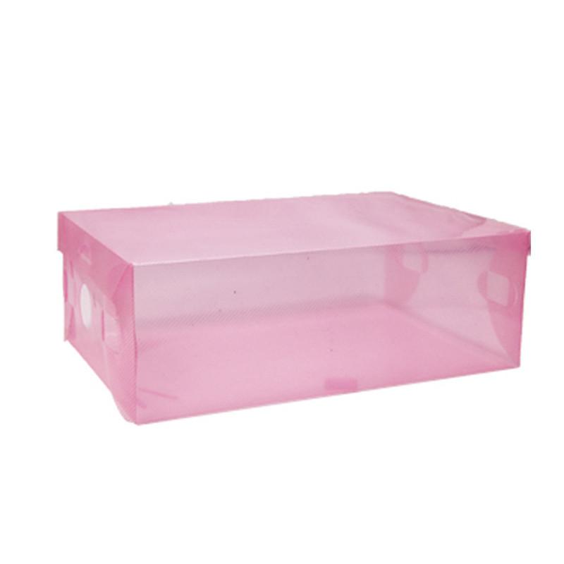 Plastic Shoe Box Storage Color Drawer Shoebox Makeup Organizer Caixa Organizadora Boite De Rangement Flip Finishing Clothing & Wardrobe