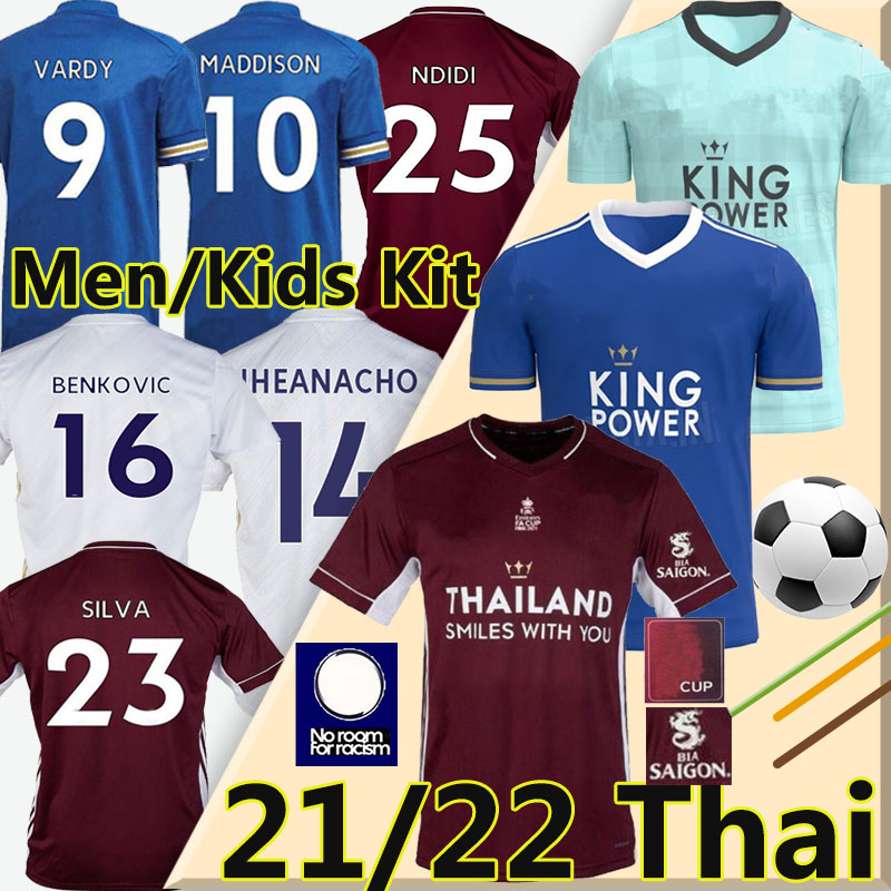 21/22 VARDY soccer jersey FA CUP FINAL WEMBLEY fans player version MAGUIRE football shirt MADDISON TIELEMANS BARNES NDIDI 2021 2022 Leicester men + kids kit uniforms, Agenting 1998 away
21/22 VARDY soccer jersey FA CUP FINAL WEMBLEY fans player version MAGUIRE football shirt MADDISON TIELEMANS BARNES NDIDI 2021 2022 Leicester men + kids kit uniforms, Agenting 1998 away