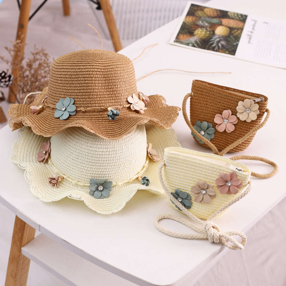 Sun hat for children Girls straw summer baby children parent child mother daughter beach sun hat bag set, Yellow
Sun hat for children Girls straw summer baby children parent child mother daughter beach sun hat bag set, Yellow