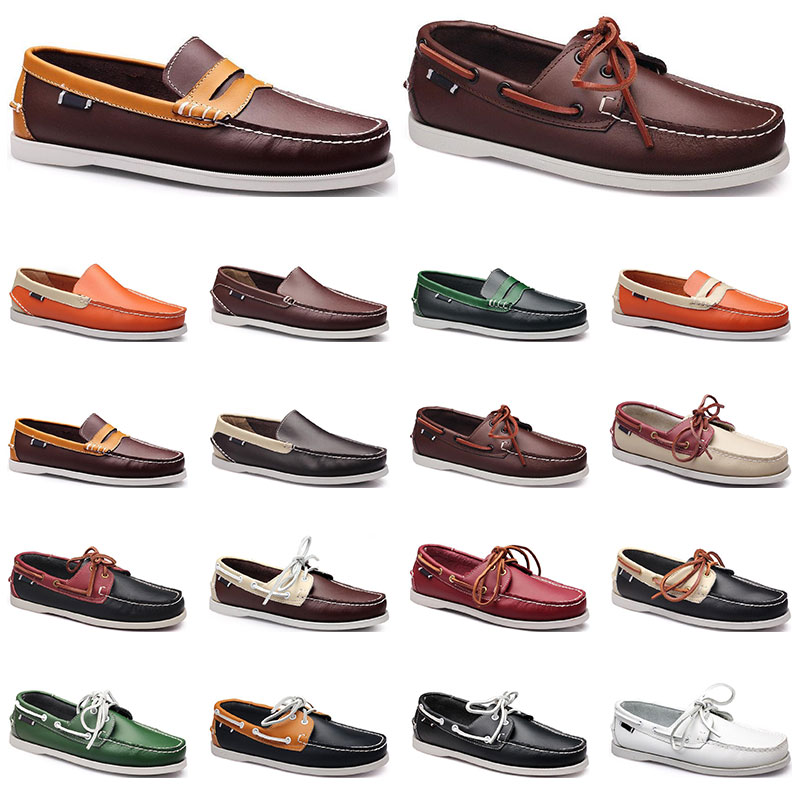 Womens sneakers Sailing shoe mens casual leather shoes black white red green orange brown outdoor trainers size 38-45 seventy four, 14
Womens sneakers Sailing shoe mens casual leather shoes black white red green orange brown outdoor trainers size 38-45 seventy four, 14