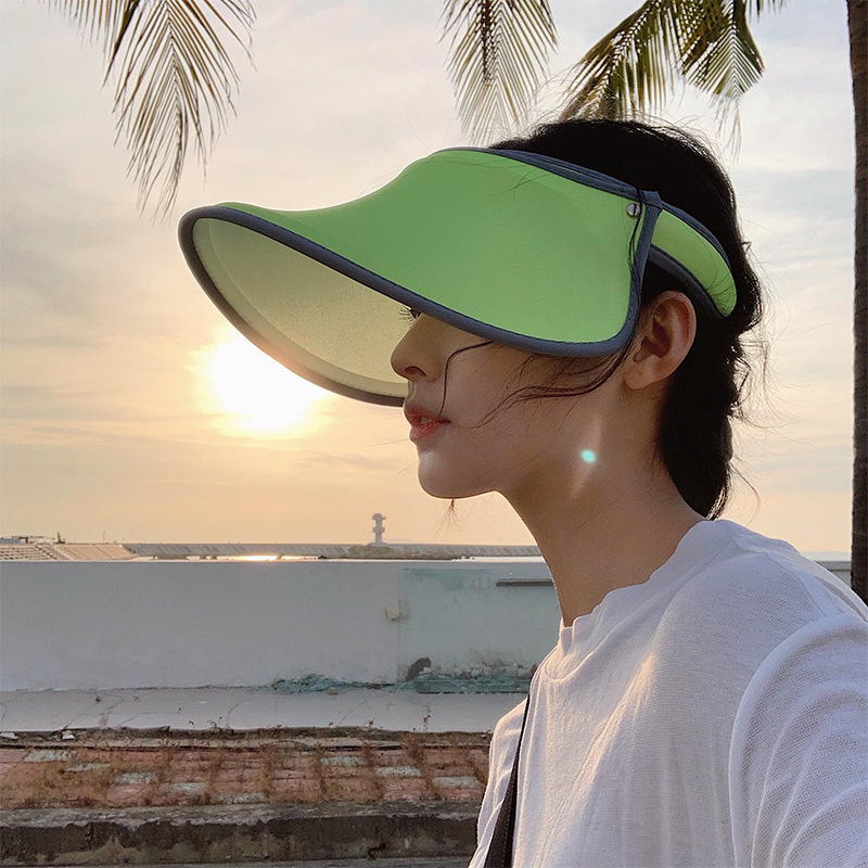 Korean versatile sun hat children's summer UV protection open top riding sun visor outdoor summer men's hat, Blue
Korean versatile sun hat children's summer UV protection open top riding sun visor outdoor summer men's hat, Blue