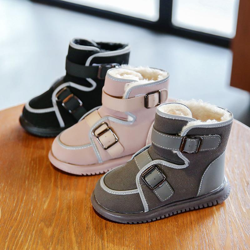 Boots Girls Snow Winter Children' Boys Middle Tube Plus Velvet Thick Cotton, Black;grey
Boots Girls Snow Winter Children' Boys Middle Tube Plus Velvet Thick Cotton, Black;grey