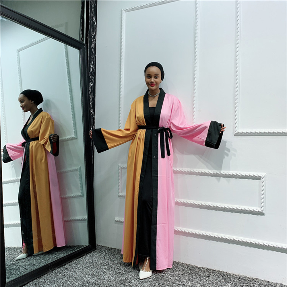 Arabic Dubai Abaya Kimono Cardigan Muslim Dress Abayas For Women Turkey Qatar Oman Kaftan Islam Clothing Robe Musulman Femme
Arabic Dubai Abaya Kimono Cardigan Muslim Dress Abayas For Women Turkey Qatar Oman Kaftan Islam Clothing Robe Musulman Femme