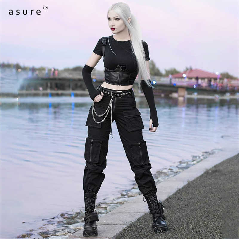Gothic Cargo Pants … - image