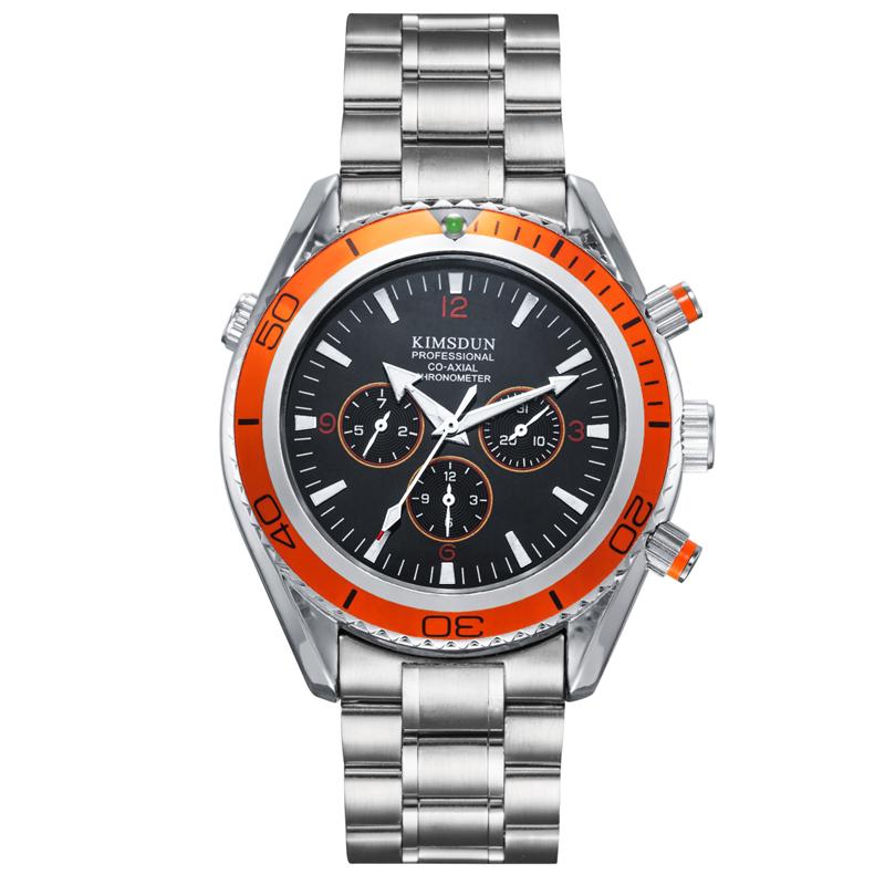 Wristwatches Men's Watch Stainless Steel Belt Three-eye Automatic Waterproof Luminous Week Display Business Casual Mechanical WA93, 01
Wristwatches Men's Watch Stainless Steel Belt Three-eye Automatic Waterproof Luminous Week Display Business Casual Mechanical WA93, 01