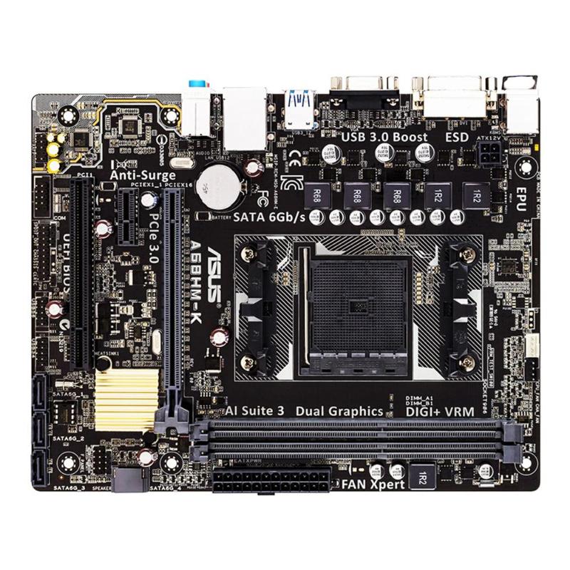 Motherboards For ASUS A68HM-K Desktop Mainboard A68H Chipset Socket FM2/FM2+ Dual Channel DDR3 Micro ATX Motherboard
Motherboards For ASUS A68HM-K Desktop Mainboard A68H Chipset Socket FM2/FM2+ Dual Channel DDR3 Micro ATX Motherboard