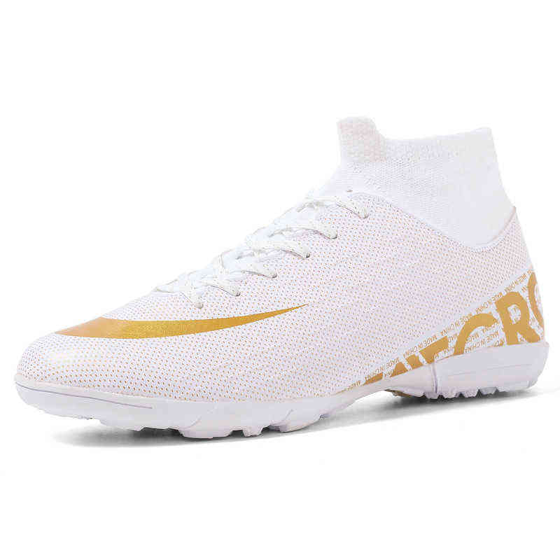 Soccer Shoes Men Turf Kids Cleats Training Football Boots High Ankle Sport Indoor Sneakers Zapatillas Futbol Sala Niño 1126, 196-gblue
Soccer Shoes Men Turf Kids Cleats Training Football Boots High Ankle Sport Indoor Sneakers Zapatillas Futbol Sala Niño 1126, 196-gblue