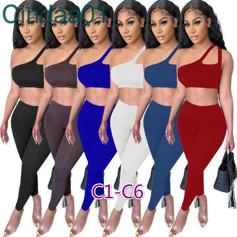 Women Tracksuits Two Pieces Pants Set Designer Clothes Halter Sleeveless Vest Leggings Split Suit Outfits Sportwear 8 Styles Available, B1-b7(s-xxl)
Women Tracksuits Two Pieces Pants Set Designer Clothes Halter Sleeveless Vest Leggings Split Suit Outfits Sportwear 8 Styles Available, B1-b7(s-xxl)