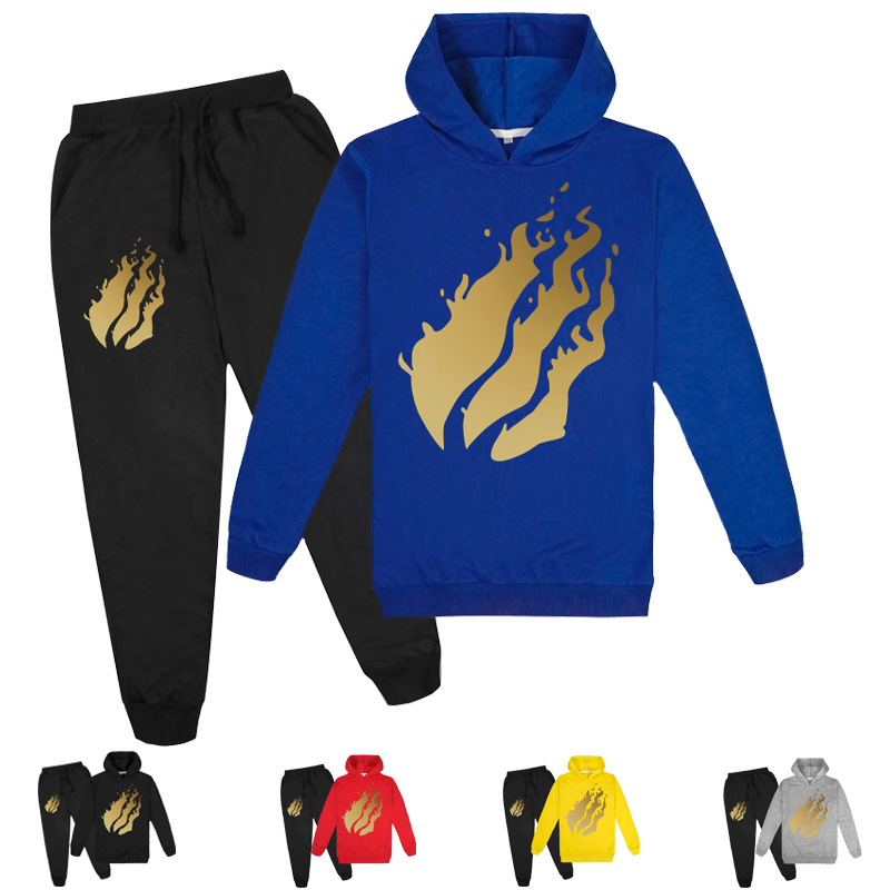 Children's Clothing Prestonplayz Middle School Children's Printing Casual Hoodie, Sweater + Trousers Suit Y102, White
Children's Clothing Prestonplayz Middle School Children's Printing Casual Hoodie, Sweater + Trousers Suit Y102, White
