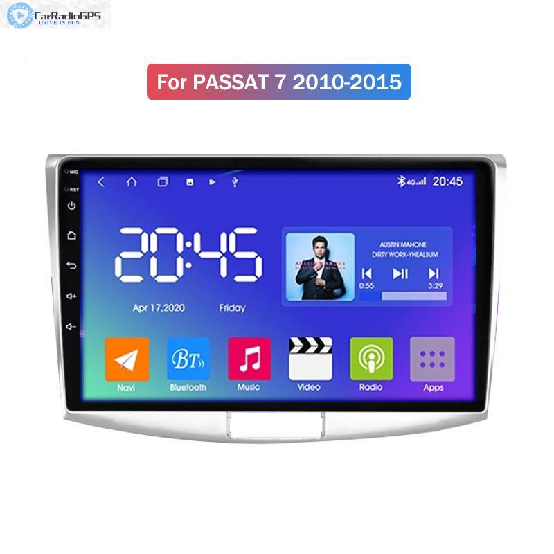 Car DVD Head Unit Player Screen GPS Navigation For VW PASSAT B7 2010 2011 2012 2013-2015 Radio The Newest Android 10 4GB+64GB OEM Service
