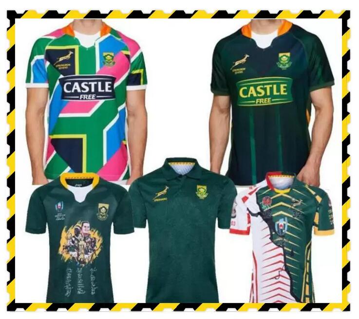 20 21 South 2021 Africa SEVENS Rugby Jersey Signature Edition Champion Joint Version Mens national team POLO shirts, Black;gray
20 21 South 2021 Africa SEVENS Rugby Jersey Signature Edition Champion Joint Version Mens national team POLO shirts, Black;gray