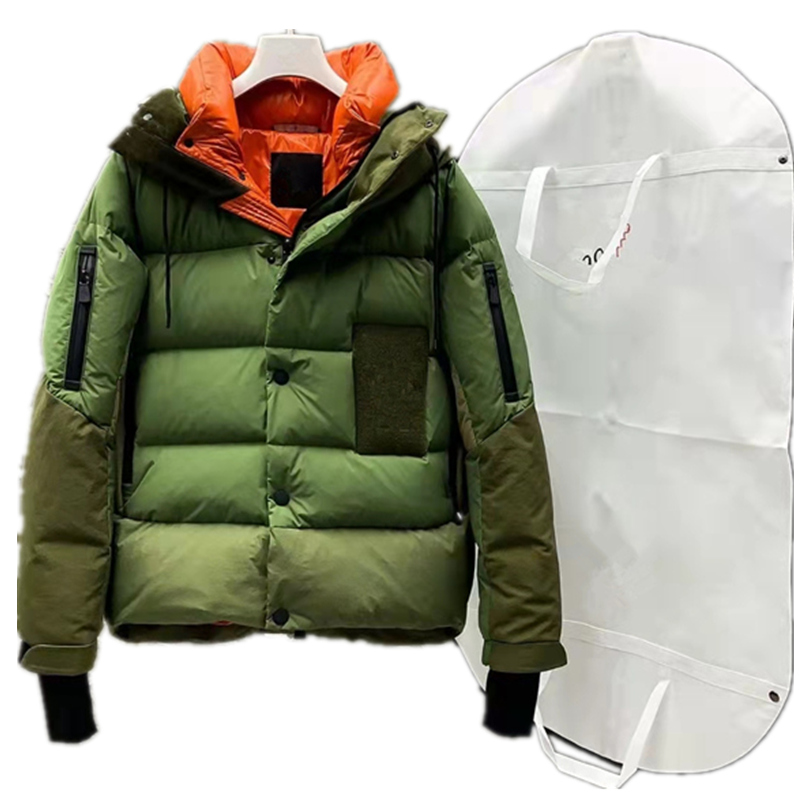 2021 men's down jacket parka winter hooded high-quality men's and women's casual outdoor feather coat warmth thickened double, Black
2021 men's down jacket parka winter hooded high-quality men's and women's casual outdoor feather coat warmth thickened double, Black