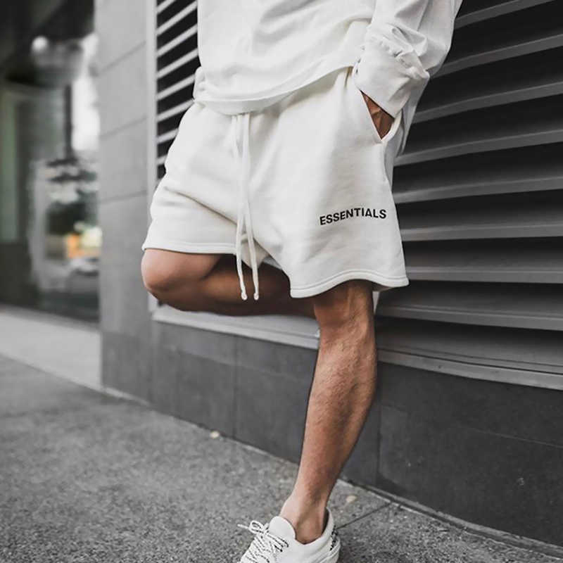 Summer Men Essentials Short 100% 1:1 Cotton elastic Lace-up Shorts Sweatshorts Men's Hip hop Loose Sports Essentials Short Pants X0601, White;black
Summer Men Essentials Short 100% 1:1 Cotton elastic Lace-up Shorts Sweatshorts Men's Hip hop Loose Sports Essentials Short Pants X0601, White;black