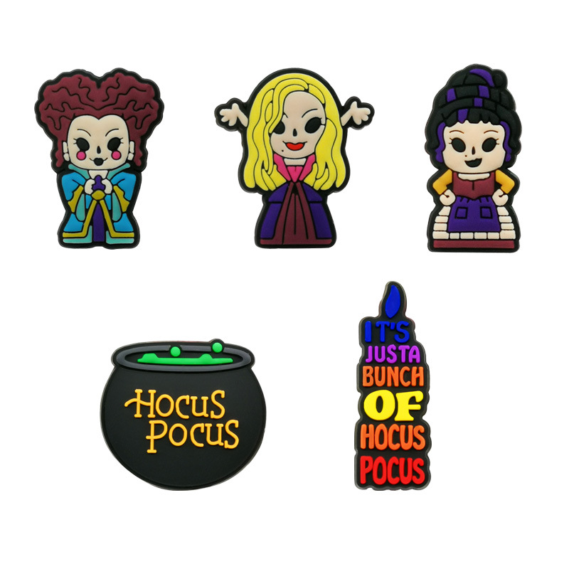 Hocus Pocus Croc Charms Pvc Shoe Decoration Buckle Accessories Clog Buttons Pins Charm
Hocus Pocus Croc Charms Pvc Shoe Decoration Buckle Accessories Clog Buttons Pins Charm