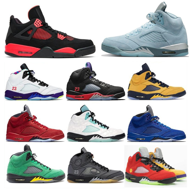 5 Fire Red Bluebird Stealth 2.0 4s 4 Thunder Basketball Shoe 5s Raging Bull Oregon Ducks Michigan White Cement black cat LIGHTNING Bred SHIMMER Sports Athletic With Box
5 Fire Red Bluebird Stealth 2.0 4s 4 Thunder Basketball Shoe 5s Raging Bull Oregon Ducks Michigan White Cement black cat LIGHTNING Bred SHIMMER Sports Athletic With Box