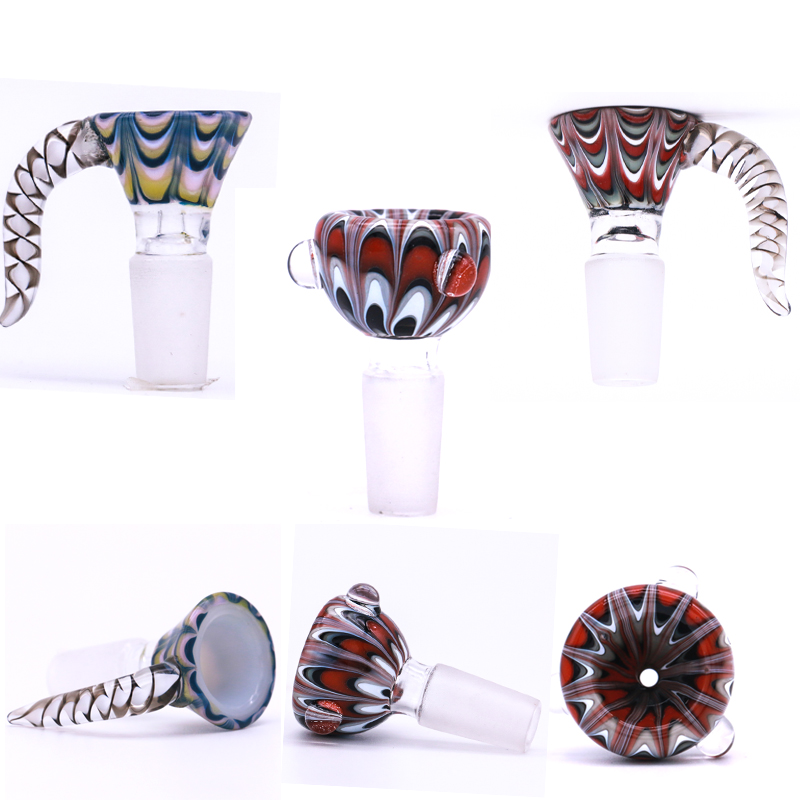 peacock print 14mm glass bowls smoke Male Joint Handle Beautiful Slide bowl piece smoking Accessories
peacock print 14mm glass bowls smoke Male Joint Handle Beautiful Slide bowl piece smoking Accessories