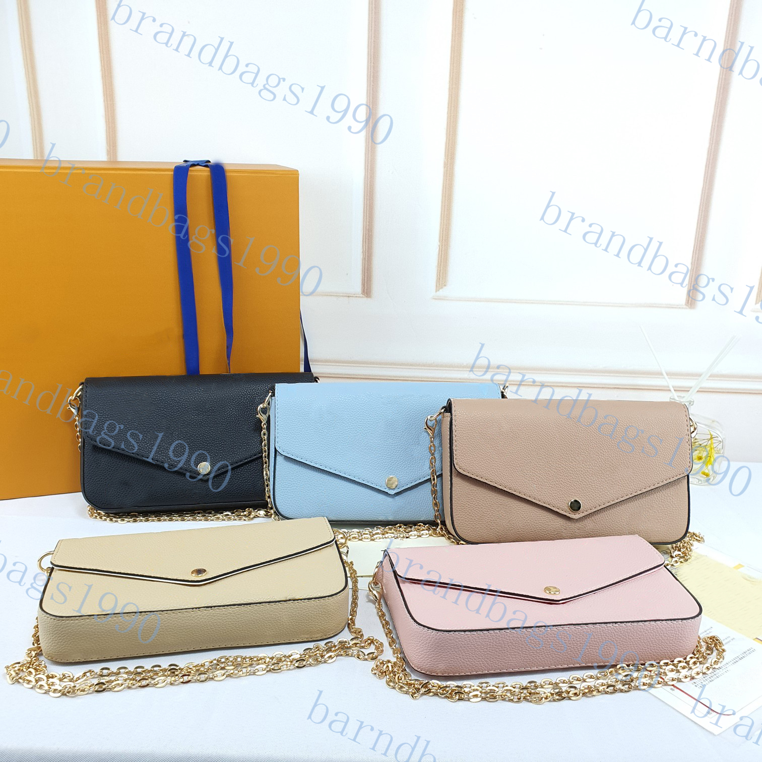 Fashion Designer women Shoulder bag Top quality woman Bags Chain purse all colour Luxury pochette Size 21 11 2 cm 61276, Black
Fashion Designer women Shoulder bag Top quality woman Bags Chain purse all colour Luxury pochette Size 21 11 2 cm 61276, Black