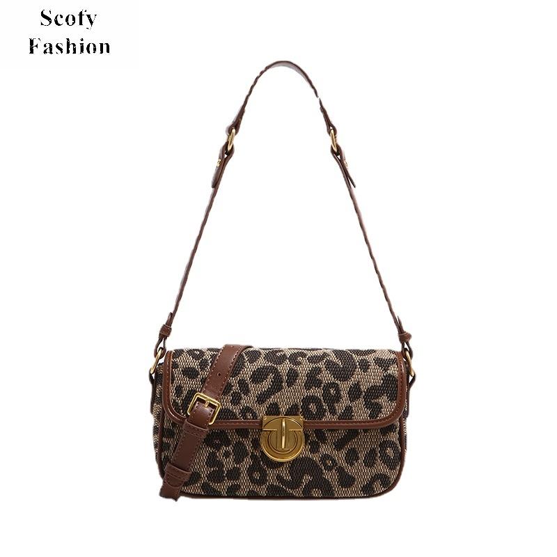 Shoulder Bags SCOFY FASHION Leopard Printing For Women Luxury Designer Leisure Messenger Vintage Crossbody
Shoulder Bags SCOFY FASHION Leopard Printing For Women Luxury Designer Leisure Messenger Vintage Crossbody