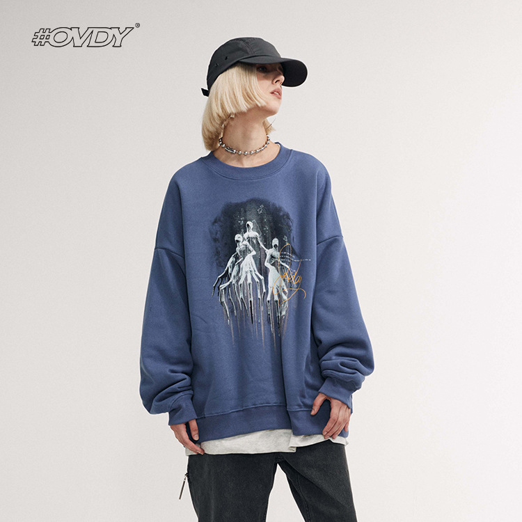 wxwovdy 2021 autumn winter new street fashion ins fce sweater personalized printing neutral round neck long sve men, Black
wxwovdy 2021 autumn winter new street fashion ins fce sweater personalized printing neutral round neck long sve men, Black