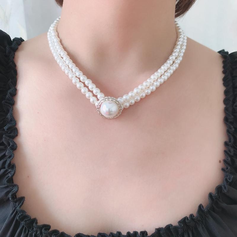 Pendant Necklaces Korean Styles Pearl Necklace Decoration On The Neck Fashion Bead Female Mujer
Pendant Necklaces Korean Styles Pearl Necklace Decoration On The Neck Fashion Bead Female Mujer